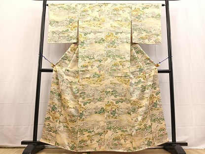平和屋着物■上質な小紋　祇園祭　正絹　逸品　BAAX3878yc