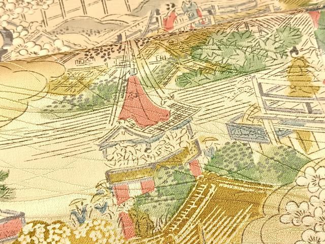 平和屋着物■上質な小紋　祇園祭　正絹　逸品　BAAX3878yc