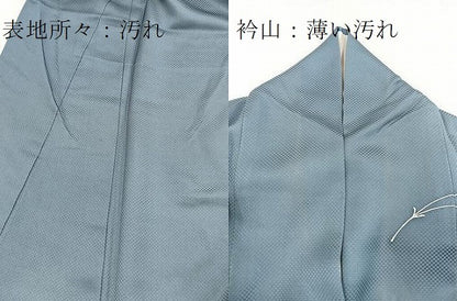 平和屋着物■訪問着　刺繍　貝合わせこぼれ松文　金糸　正絹　逸品　BAAX3888yc