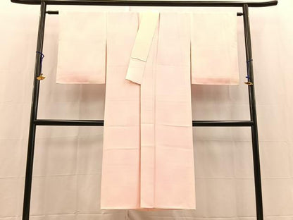 平和屋着物■長襦袢　袷　霞文　暈し染め　正絹　逸品　未使用　BAAX3895yc