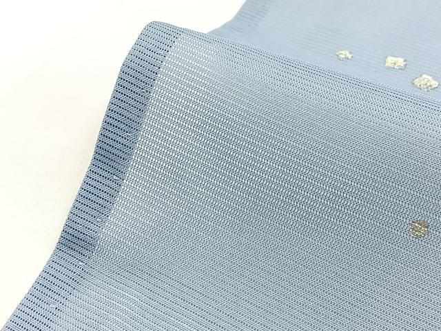 平和屋着物＊夏物　訪問着　絽　手描き　飛鶴木賊文　金銀彩　洗える着物　BAAX3962yc