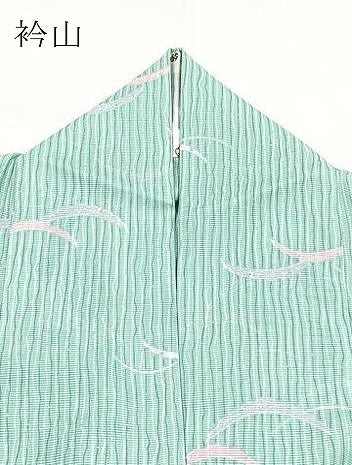 平和屋着物＊夏物　小紋　絽　雪芝文　やまと誂製　洗える着物　BAAX3983yc