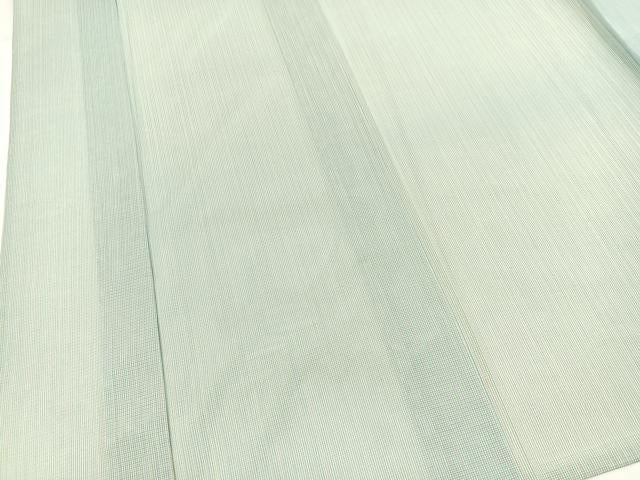 平和屋着物＊夏物　小紋　絽　縞　洗える着物　BAAX3993yc