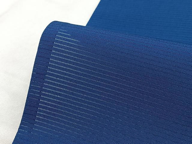 平和屋着物＊夏物　色無地　絽　瑠璃紺色　正絹　逸品　BAAX3995yc