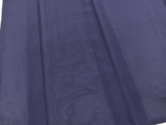 平和屋着物＊夏物　色無地　絽　紅桔梗色　正絹　逸品　BAAX3997yc