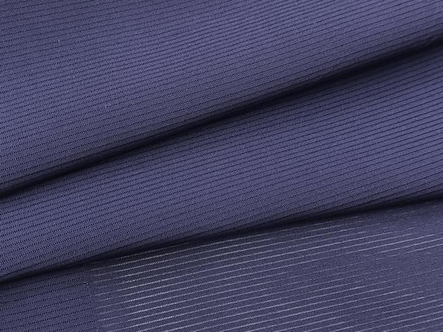 平和屋着物＊夏物　色無地　絽　紅桔梗色　正絹　逸品　BAAX3997yc