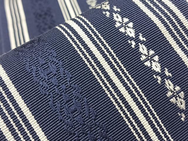 平和屋着物◎男性 本場筑前博多織 角帯 献上 証紙付き 正絹 逸品 BAAX4093qw