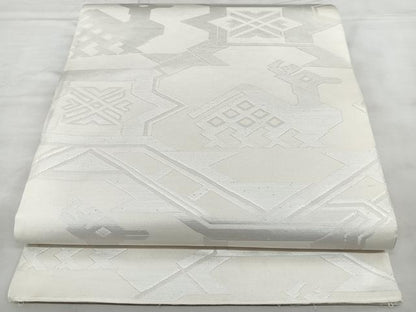 平和屋着物◎全通柄　本袋帯　有栖川錦　引箔　正絹　逸品　BAAX4131qw