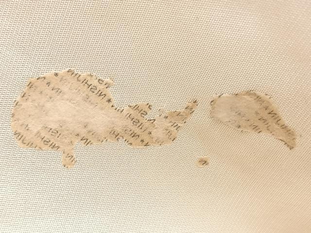 平和屋着物◎西陣　六通柄袋帯　唐織　竹　金銀糸　引箔　正絹　逸品　BAAX4156qw