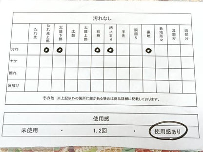 平和屋着物◎六通柄袋帯　唐織　鎧おどし　金糸　正絹　逸品　BAAX4158qw