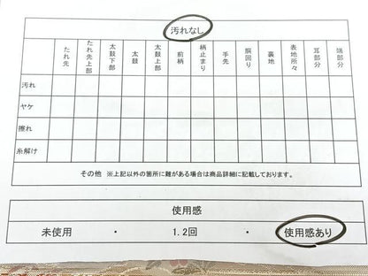平和屋着物◎佐賀錦 六通柄袋帯 唐織 風景文 金銀糸 正絹 逸品 BAAX4188qw