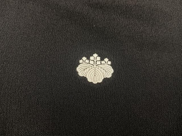 平和屋着物■豪華黒留袖 花鳥文 金彩 正絹 逸品 BAAX4478mz