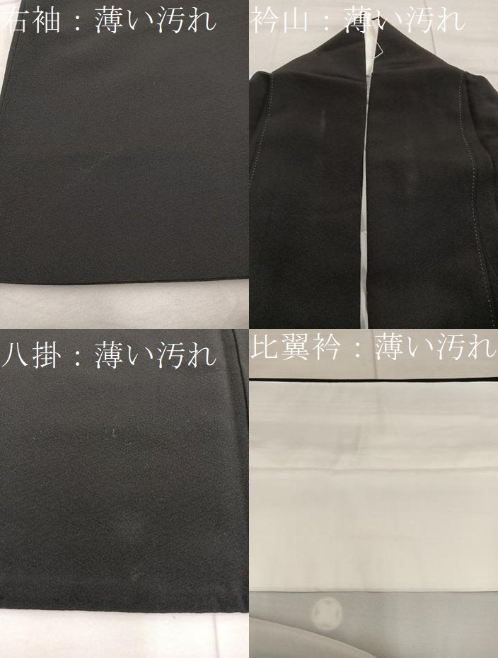 平和屋着物■豪華黒留袖 駒刺繍 地紙菊花文 暈し染め 金彩 正絹 逸品 BAAX4480mz