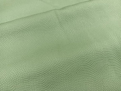 平和屋着物■上質な色無地 鮫小紋地紋 黄海松茶色 正絹 逸品 BAAX4487mz