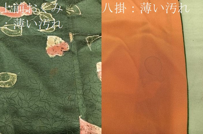 平和屋着物■上質な小紋 草花文 ろうけつ染め 正絹 逸品 BAAX4495mz