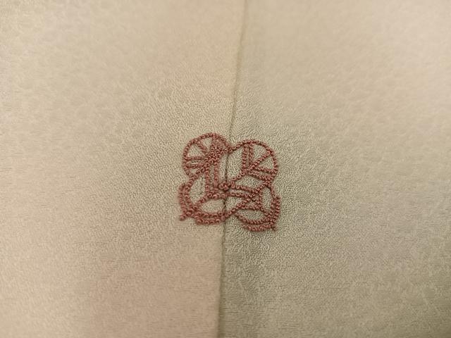 平和屋着物■訪問着 駒刺繍 片輪車菊花文 暈し染め 金糸 正絹 逸品 BAAX4505mz