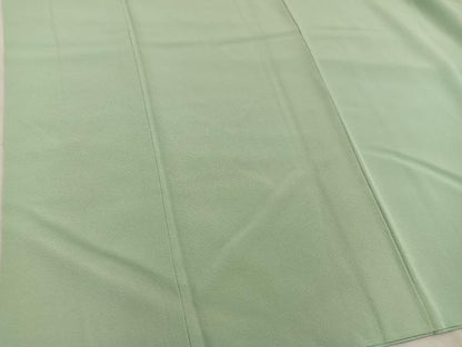 平和屋着物■上質な色無地 柳茶色 正絹 逸品 BAAX4507mz