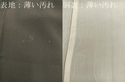 平和屋着物■豪華黒留袖 檜扇花文 正絹 逸品 BAAX4512mz