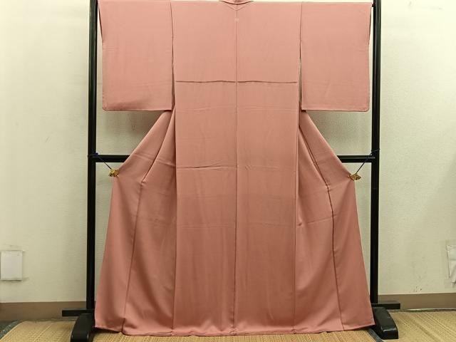 平和屋着物●上質な色無地　赤茶色　正絹　逸品　未使用　AABF0615fy 平和屋着物○上質な色無地 紫鳶色 正絹 逸品 未使用 AABF5927fy : 平和