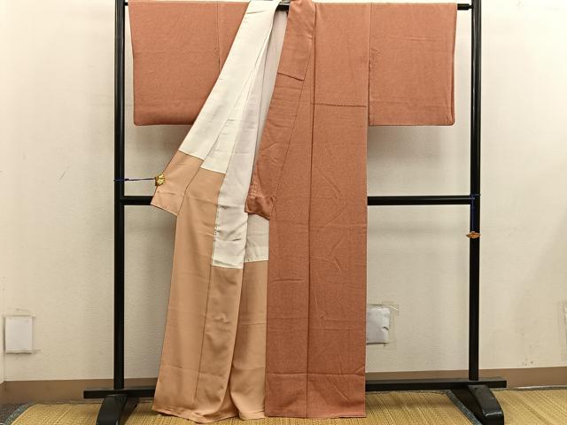 平和屋着物■江戸小紋 彫士：住田双光・染士：服部光擴 鹿の子 正絹 逸品 BAAX4528mz