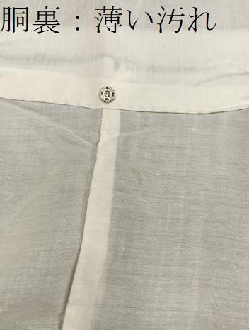 平和屋着物■上質な紬 間道 正絹 逸品 BAAX4530mz