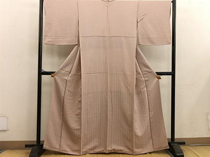 平和屋着物■江戸小紋 花菱文 正絹 逸品 BAAX4533mz