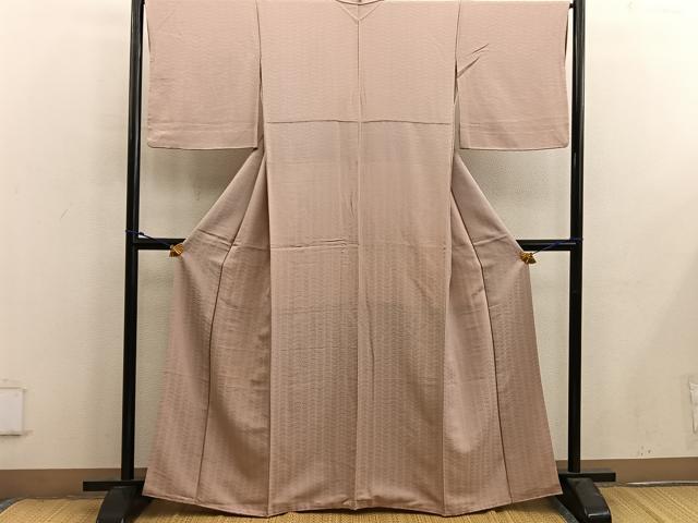 平和屋着物■江戸小紋 花菱文 正絹 逸品 BAAX4533mz