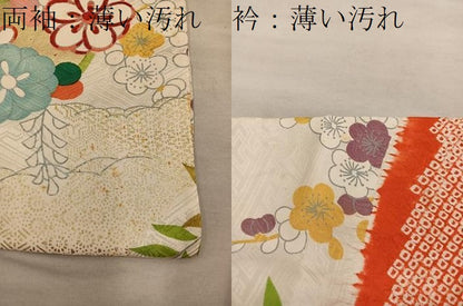 平和屋着物■豪華振袖 駒刺繍 絞り 牡丹花文 金彩 正絹 逸品 BAAX4534mz