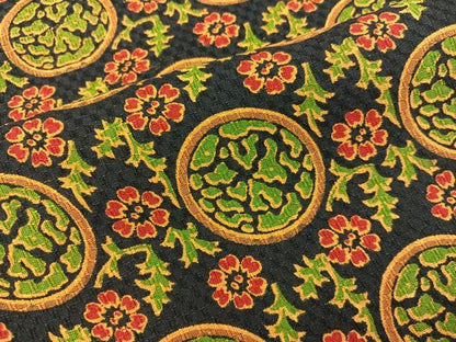 平和屋着物■上質な小紋　花丸文　正絹　逸品　BAAX4551mz