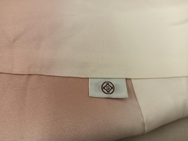 平和屋着物■訪問着 扇面花鳥文 暈し染め 金彩 松坂屋扱い 正絹 逸品 BAAX4582mz
