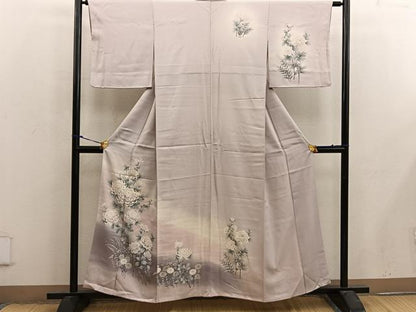 平和屋着物■訪問着　友禅　乱菊　正絹　逸品　BAAX4595mz