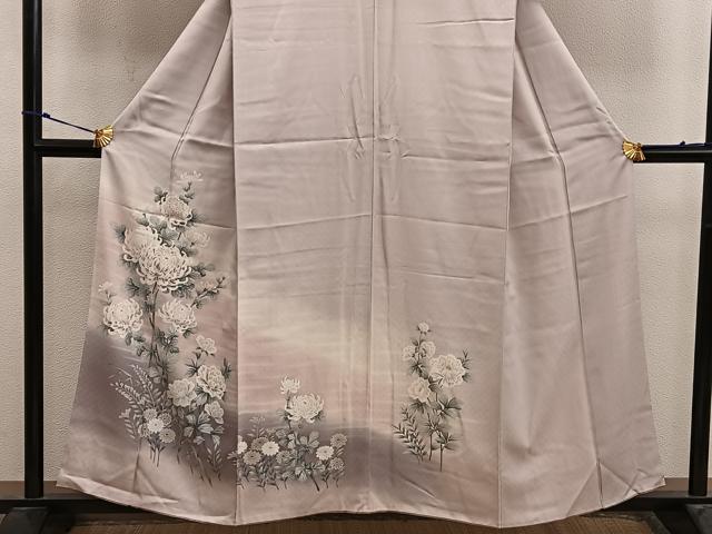 平和屋着物■訪問着　友禅　乱菊　正絹　逸品　BAAX4595mz