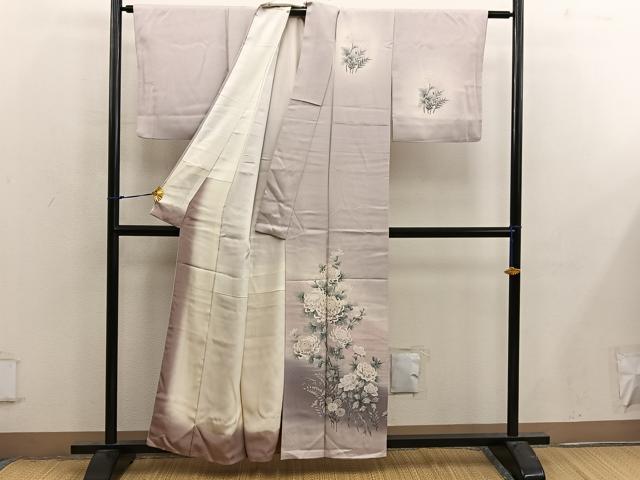 平和屋着物■訪問着　友禅　乱菊　正絹　逸品　BAAX4595mz