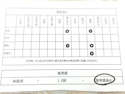 平和屋着物◎六通柄袋帯　唐織　松皮菱花文　金銀糸　BAAX4664qw