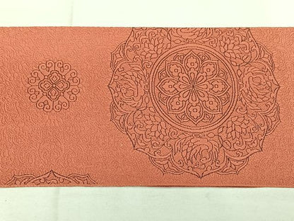 平和屋着物◎本場筑前博多織　八寸名古屋帯　正倉院花文　正絹　逸品　BAAX4710qw