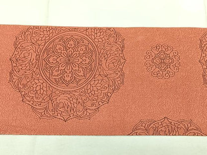 平和屋着物◎本場筑前博多織　八寸名古屋帯　正倉院花文　正絹　逸品　BAAX4710qw