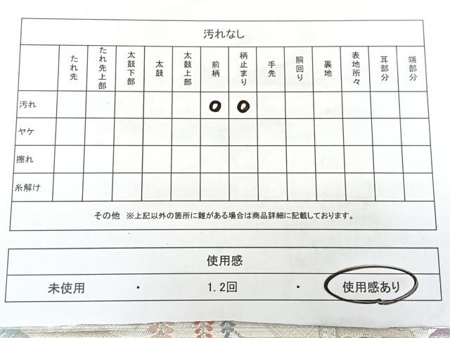 平和屋着物◎六通柄袋帯 唐織 扇面花鳥文 金銀糸 引箔 正絹 逸品 BAAX4735qw