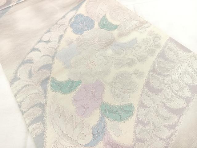平和屋着物◎六通柄袋帯 辻が花 引箔 正絹 逸品 BAAX4782qw