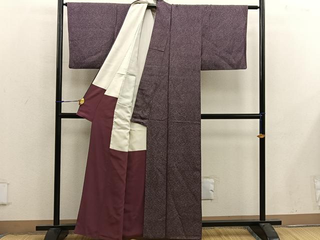 平和屋着物■江戸小紋　鮫小紋柄　正絹　逸品　BAAX4802mz