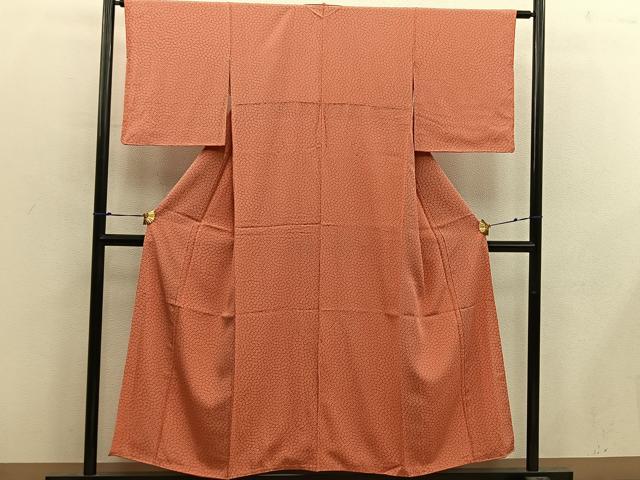 平和屋着物□上質な小紋 舞花文 正絹 逸品 BAAX4811mz
