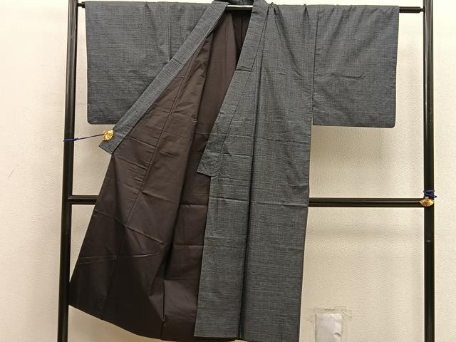 平和屋着物■男性　本場大島紬　100亀甲　総詰め　正絹　逸品　BAAX4818mz