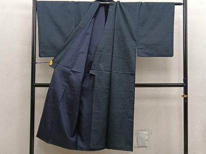平和屋着物■男性　本場大島紬　亀甲文　正絹　逸品　BAAX4820mz
