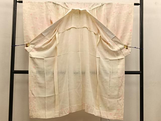 平和屋着物●長襦袢　無双仕立て　流水花文　正絹　逸品　AABF4302cs Yahoo!オークション - 平和屋着物 長襦袢 無双仕立て 流水鹿の子花文