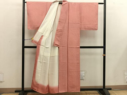 平和屋着物■江戸小紋　草花文　正絹　逸品　未使用　BAAX4824mz