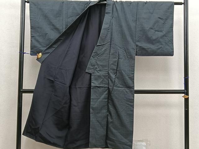 平和屋着物■男性　本場大島紬　アンサンブル　100亀甲　総詰め　正絹　逸品　BAAX4825mz