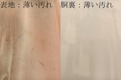 平和屋着物■上質な小紋 幾何学文様 正絹 逸品 BAAX4874mz