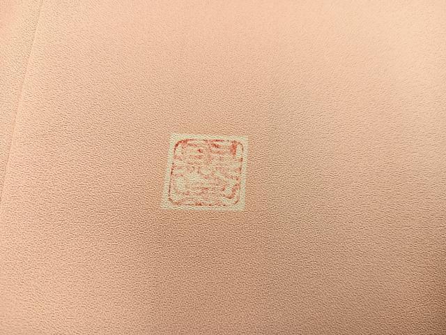 平和屋着物■訪問着 作家物 舞桜文 金彩 正絹 逸品 BAAX4886mz