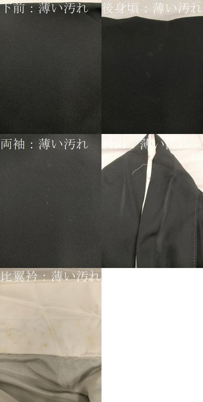平和屋着物■豪華黒留袖　友禅　作家物　菊花文　正絹　逸品　BAAX4888mz