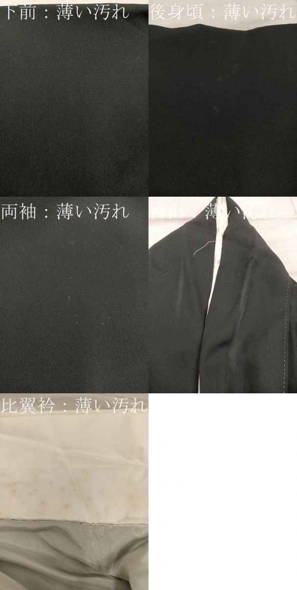 平和屋着物■豪華黒留袖　友禅　作家物　菊花文　正絹　逸品　BAAX4888mz