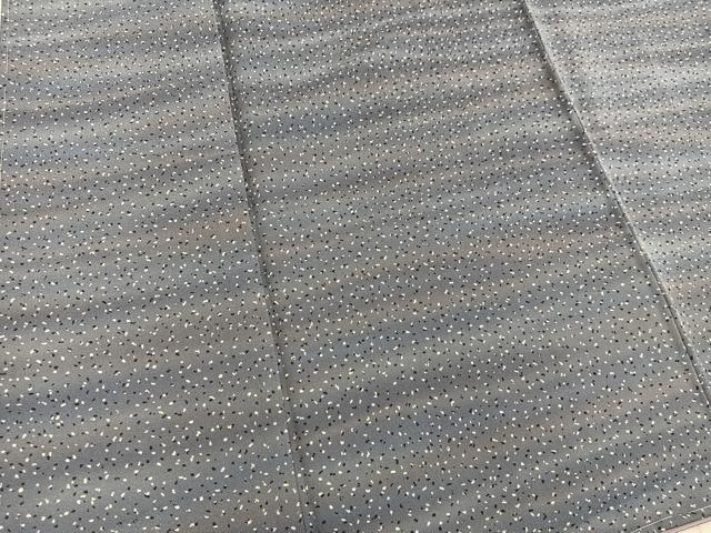 平和屋着物■上質な小紋 幾何学文様 正絹 逸品 未使用 BAAX4890mz